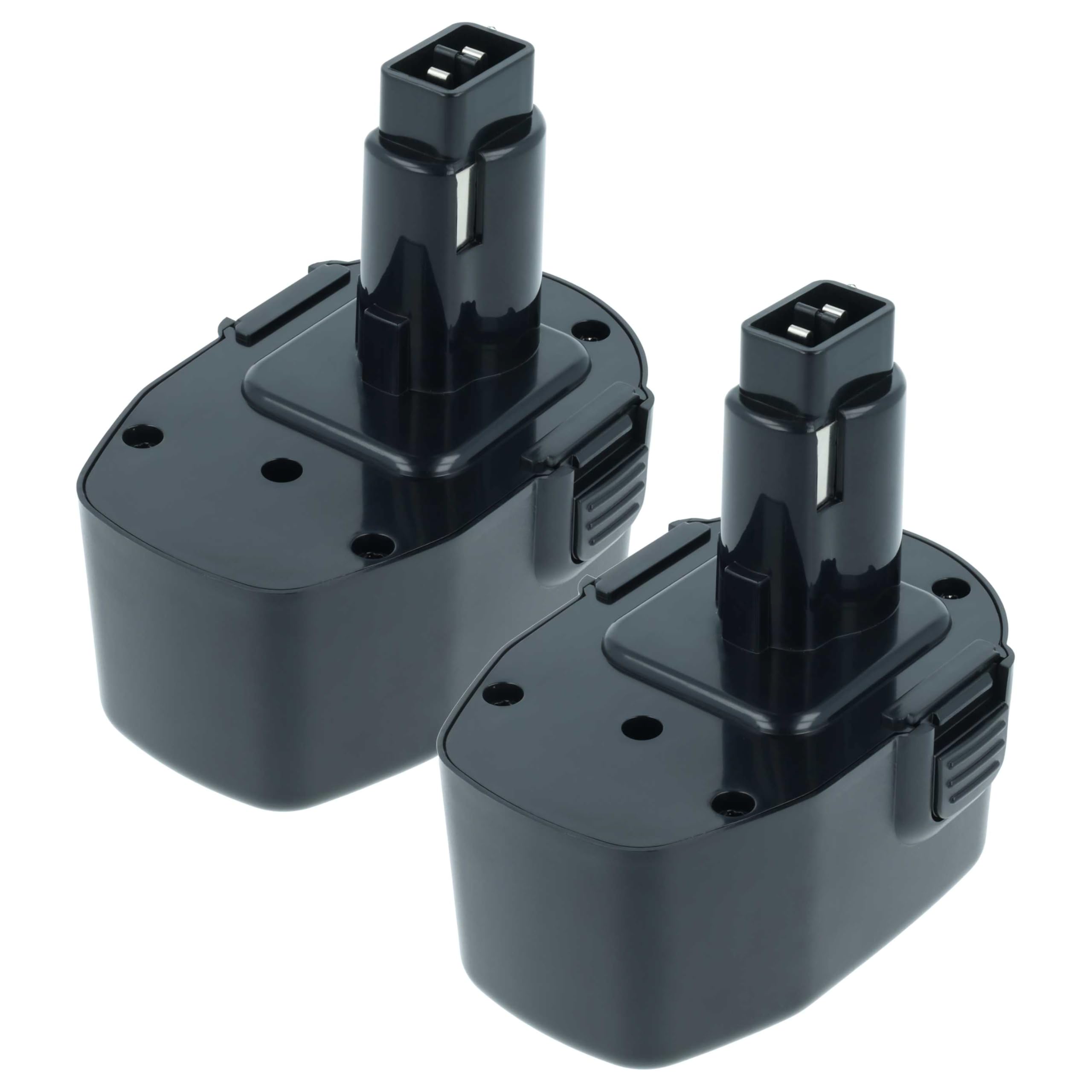 vhbw 2X Batterie Remplacement pour Dewalt DE9038