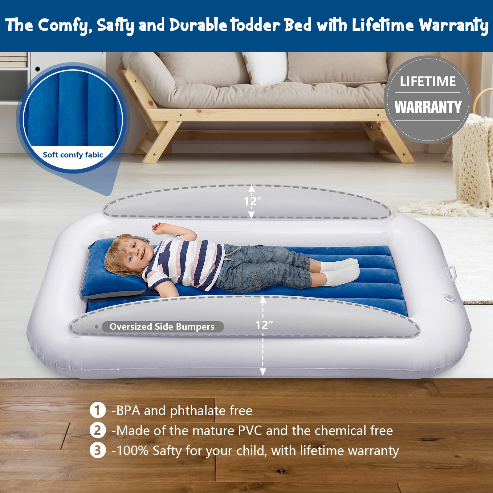 Intex Kidz Travel Intex Kids Air Bed Camping Intex Kidz Travel Air