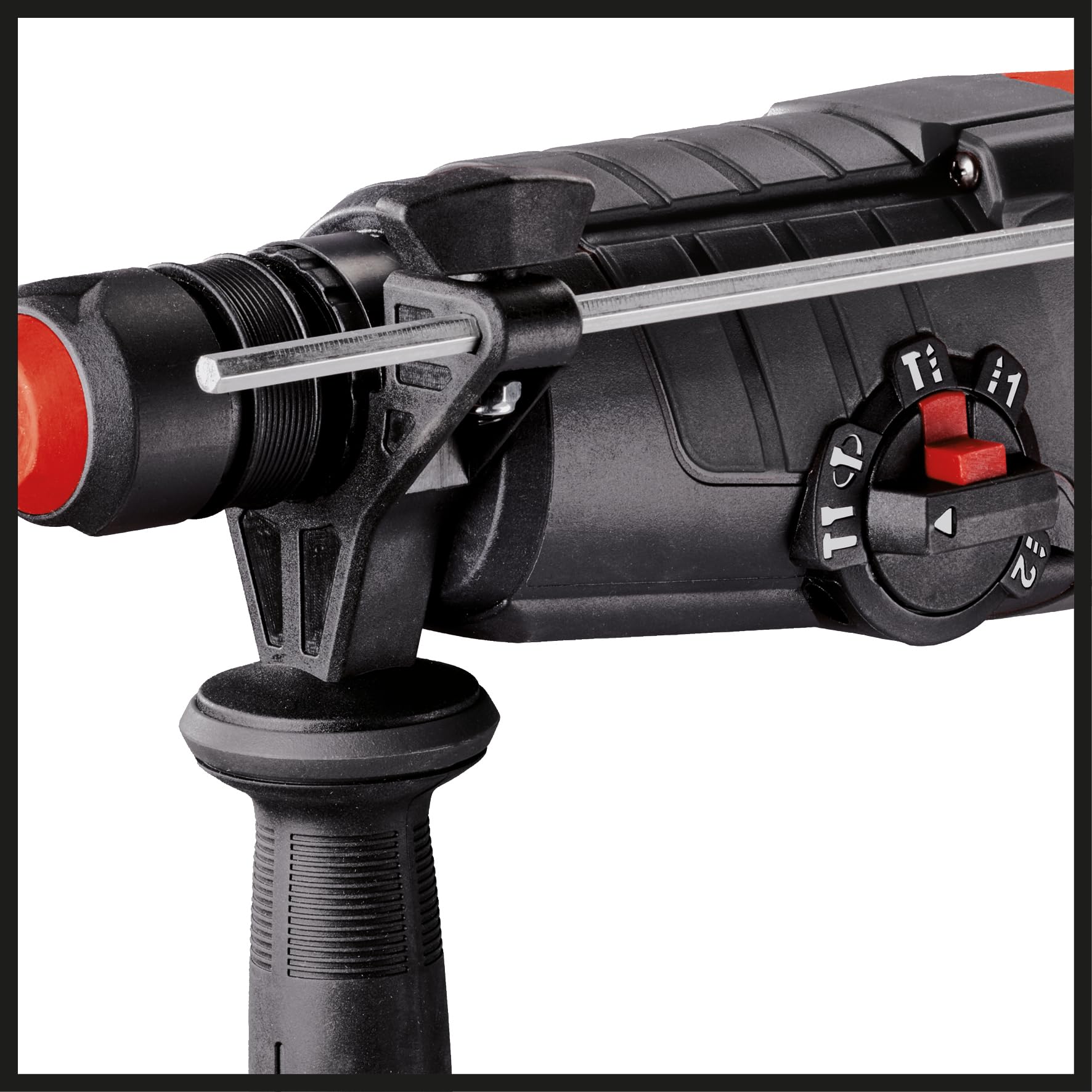Einhell Martello perforatore TE-RH 950 5F (950 W, trasmissione a 2 marce, forza d'urto 3J, attacco SDS-plus, potenza di foratura calcestruzzo 28 mm, arresto della profondità di foratura, consegna in