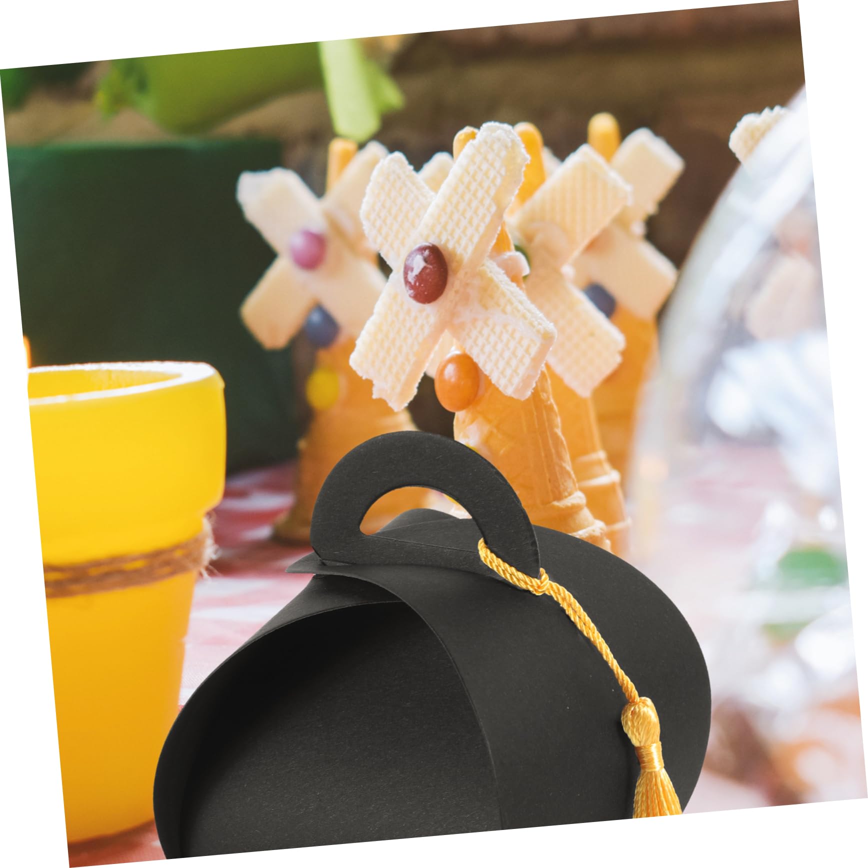 50pezzi Scatole Per Caramelle Laurea Contenitori Decorativi Per Bomboniere Scatole Per Regali Design Creativo Adatte Per Regali Caramelle e Snack