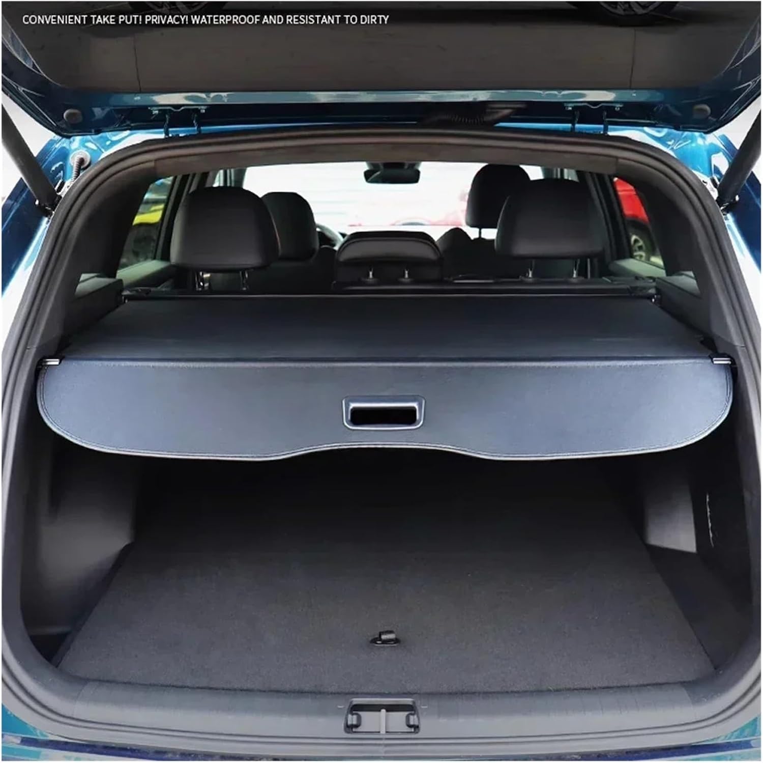 Car Trunk Curtain Compatible with Subaru Impreza GT 2017~2023 2018 Waterproof Retractable Luggage Rack Cargo Pad Partition Covers Accessorie | Canvas
