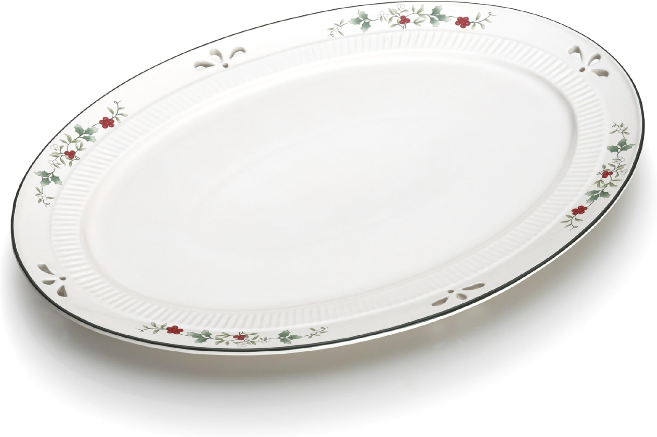 Pfaltzgraff Winterberry Oval Platter (15-3/4-Inch)