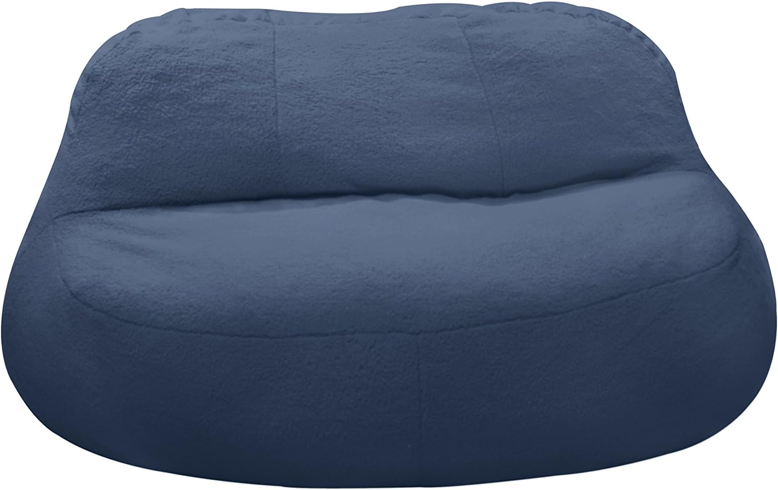 Sherpa Cuddle Couch, Navy Blue