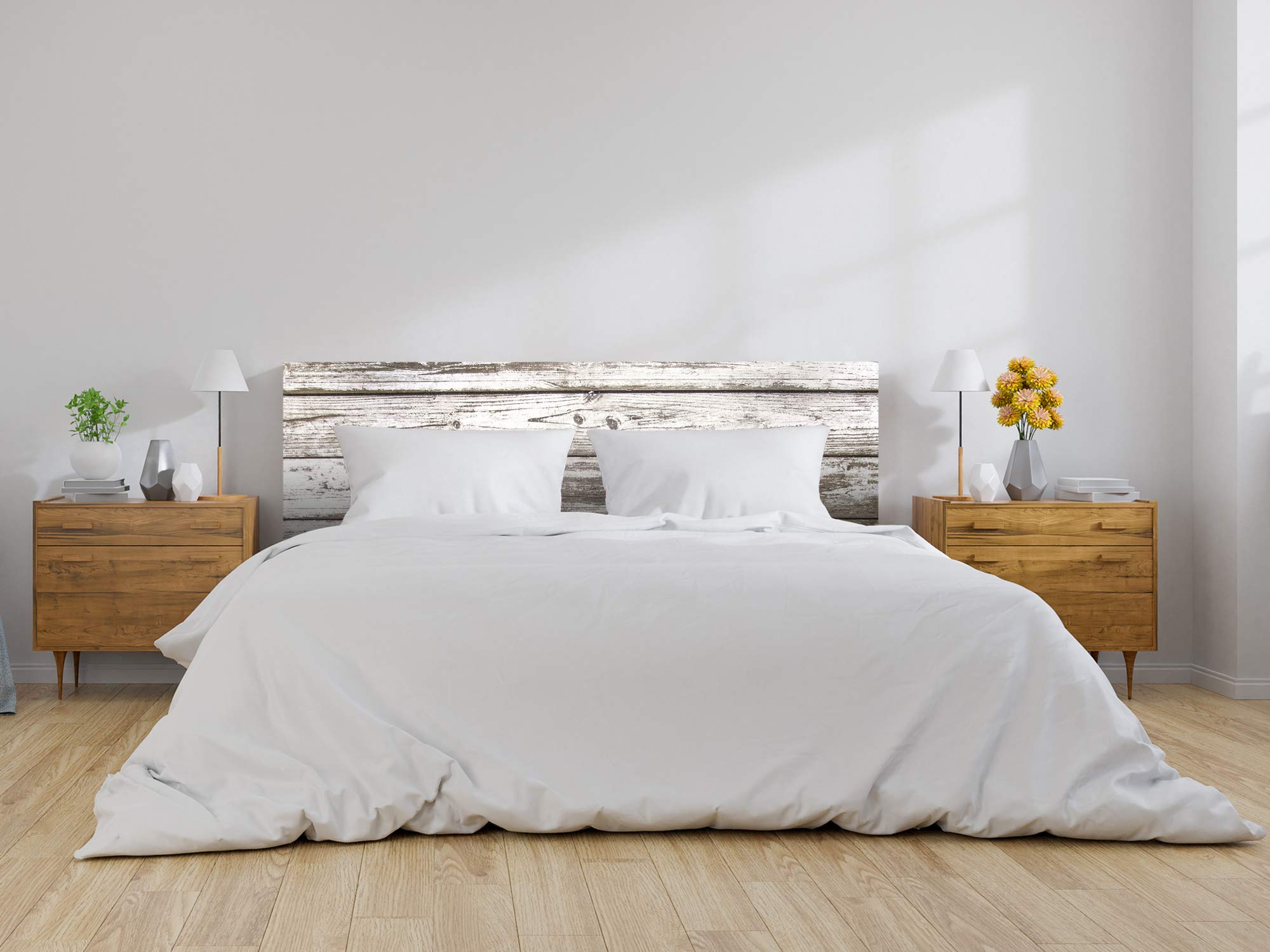 Oedim Cabecero Cama Madera Antigua, cabecero Decorativo para Camas, decoración para Habitaciones