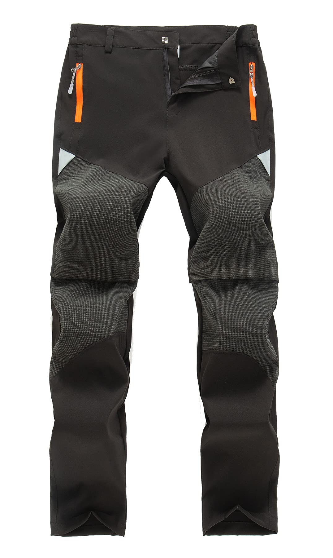 Maeau Pantaloni da trekking 2 in 1 per attività all'aria aperta, con cerniera, per bambini, per ragazzi e ragazze, per l'estate, ad asciugatura rapida