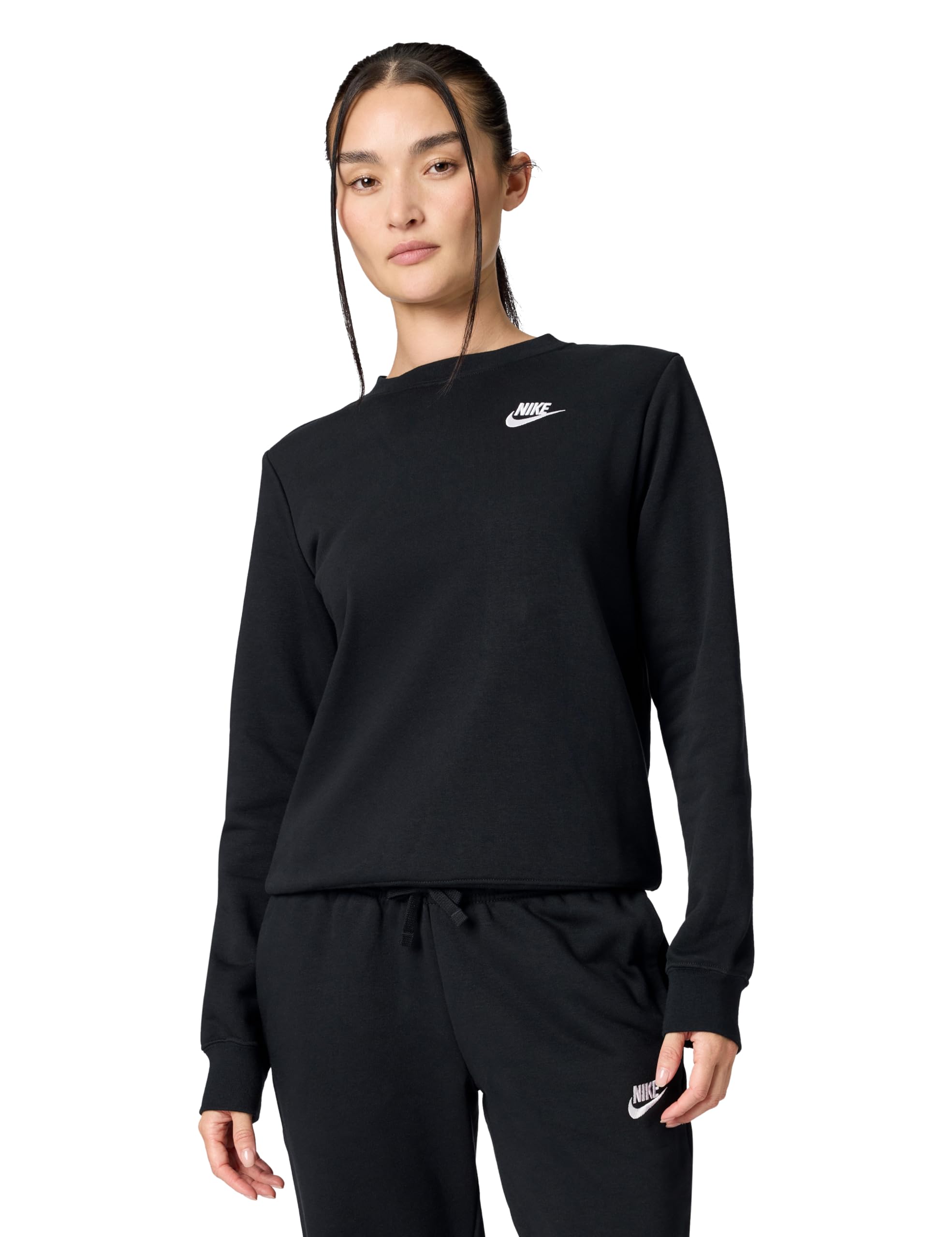 Nike Womens Sportswear Club Fleece Crew-Neck Sweatshirt