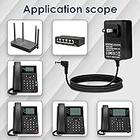 Vista 3 de 5V 3A Adapter Power Supply 15W Wall Charger for ADSL WiFi Router USB HUB Cameras AC110V to DC5V 2500mA 2000mA Compatible With Polycom VVX 150, 250
