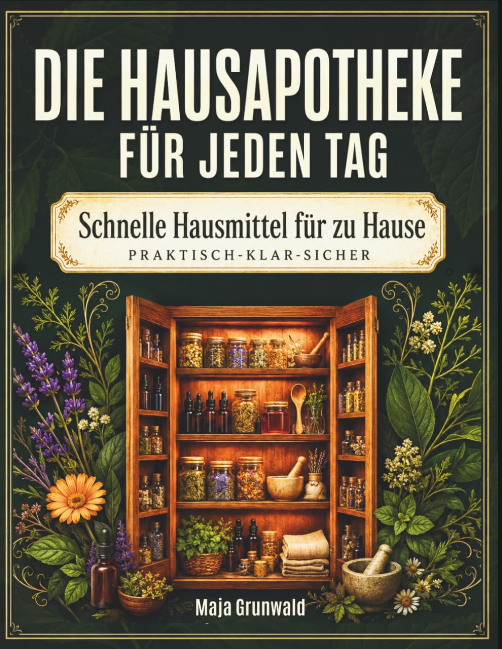 Die Hausapotheke für jeden Tag: Natürliche Hausmittel und Heilkräuter für die ganze Familie: praktische Rezepte, sichere Anwendung und klare Dosierungen, Schritt für Schritt