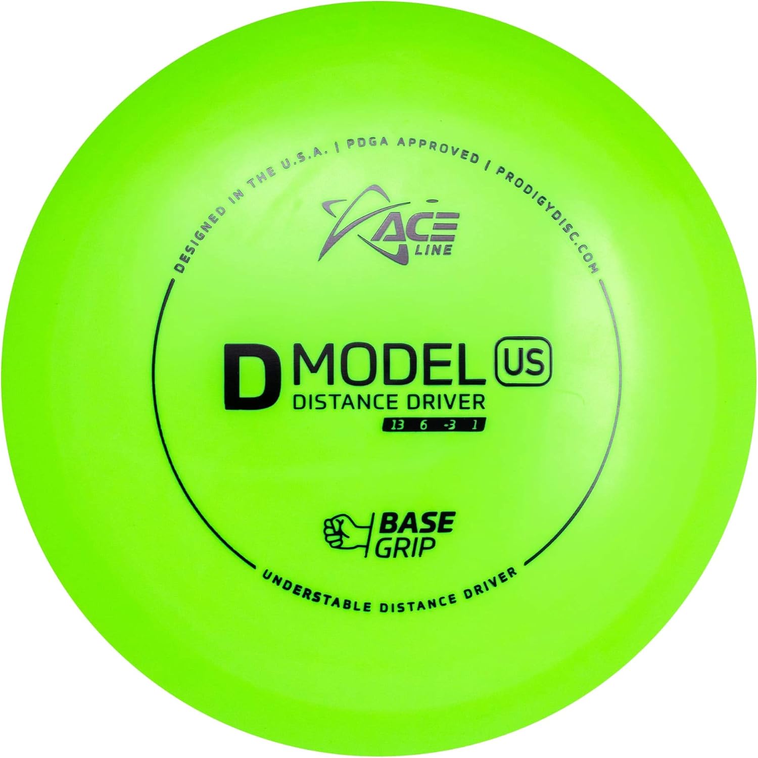 Prodigy Disc Ace Line Base Grip D Model US Distance Driver Golf Disc [Colors May Vary]