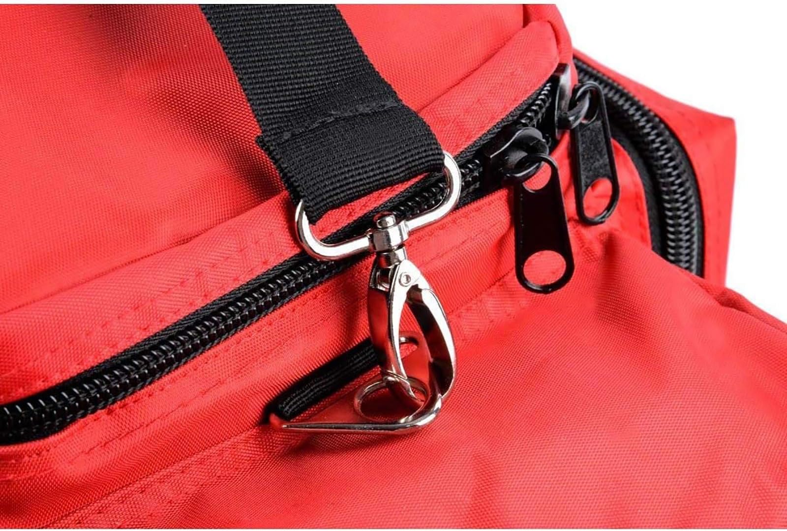 Botiquín de Primeros Auxilios, Bolsa profesional de gran capacidad de respuesta de emergencia de trauma, paramédico bolsa de múltiples bolsillos, ideal para primeros auxilios médicos, rescate, enferme