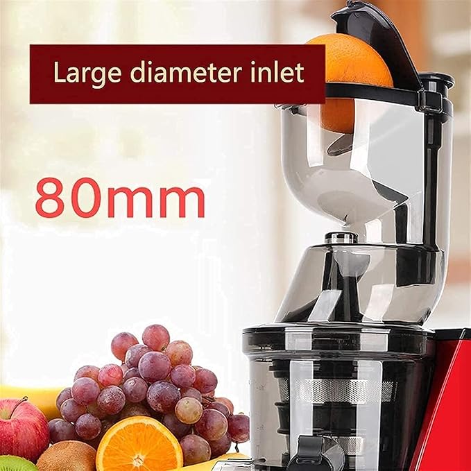 Extractor de Jugos Vertical Prensado Lento Boca Ancha 81mm 43 RPM miniatura 4