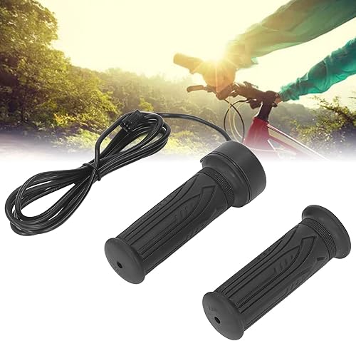 Miniatura 2 de Empuñadura del acelerador de bicicleta, acelerador giratorio de bicicleta eléctrica 20X portátil para manillar de 0.9 in