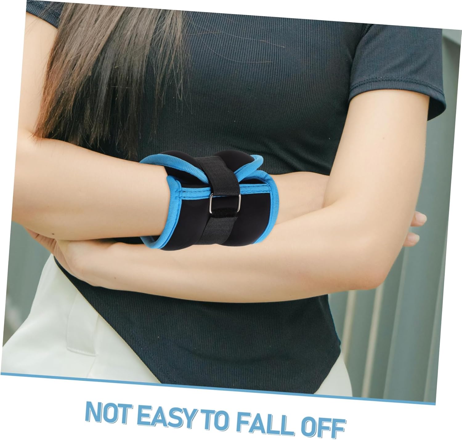 Hemoton 2pcs Professional Wrist Weights Strength Training Leg Weights Convenient Leg for Gym Running Fitness Supply