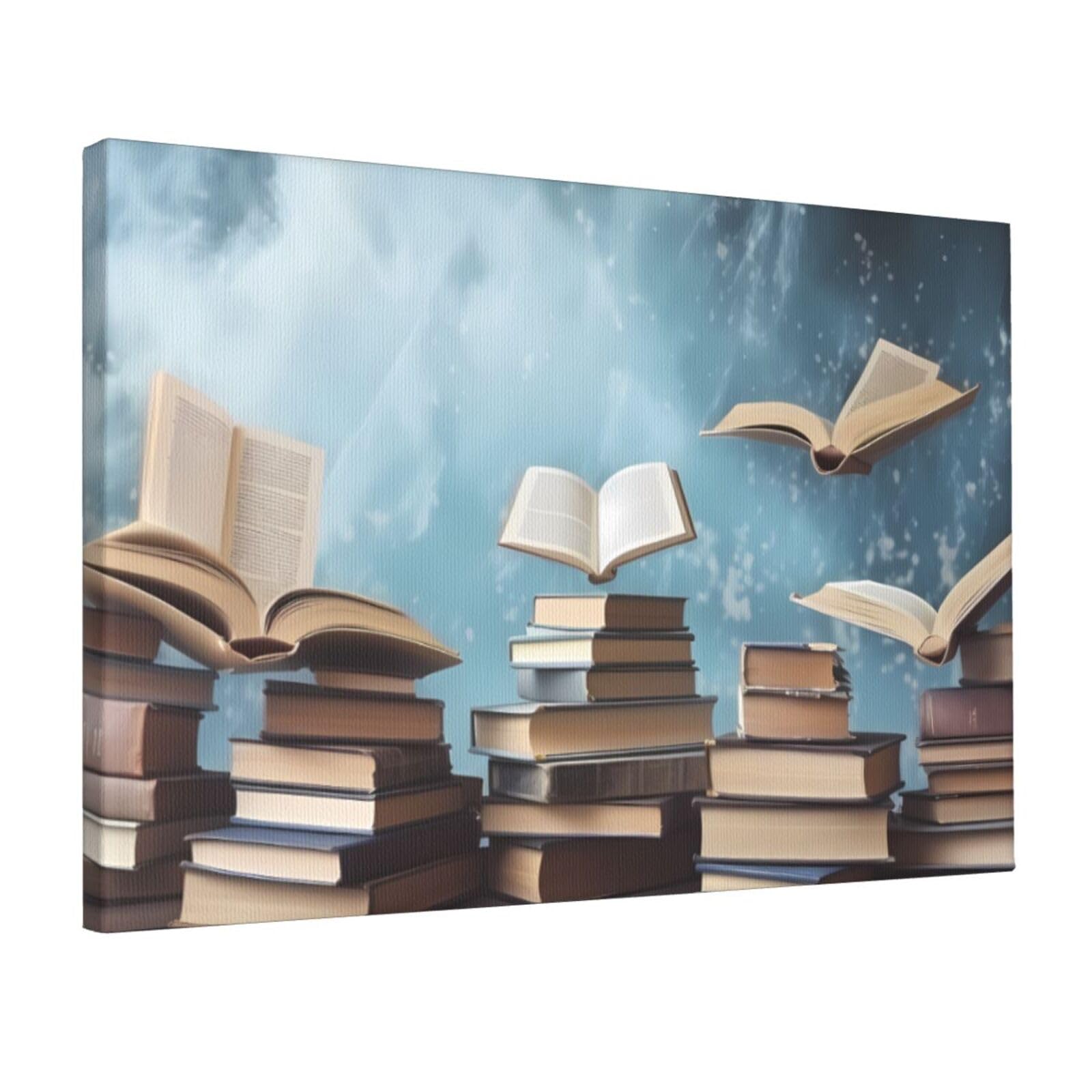 DWVTSLH The sky Poster Paintings Canvas Wall Art Bedroom Prints Home Decor Hanging Picture Modern Home Artworks Aesthetic for Living Room Office Wall Decor 12x18in Unframed