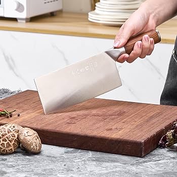 PICT UP　BARF OUT！　CUT　QLAP　MyojoLIVE他 Amazon.com: Utopia Kitchen 7 Inch Cleaver Knife Stainless