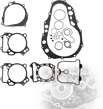 XQSMWF Complete Gasket Kit Top & Bottom End Set Fit for Kawasaki KFX400 20032006 Fit for Suzuki Quadsport Z400 20032008 Fit for Arctic Cat 400 20042008# 1321050042 0934-1676