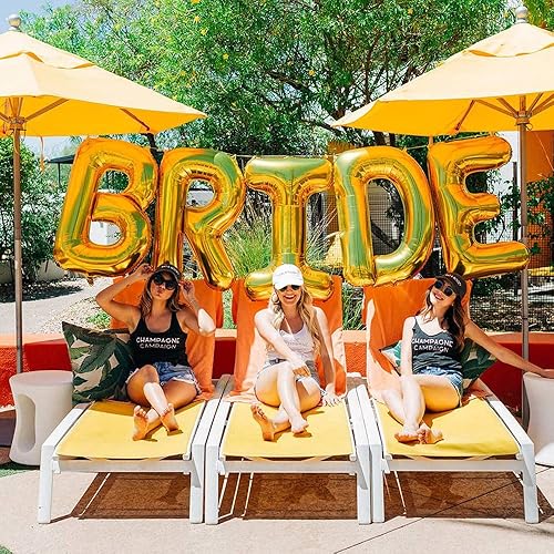 Miniatura 4 de Globos de letras doradas de 40 pulgadas  Globo de letras grandes de papel de aluminio para decoración de cumpleaños, boda, aniversario, fiesta,