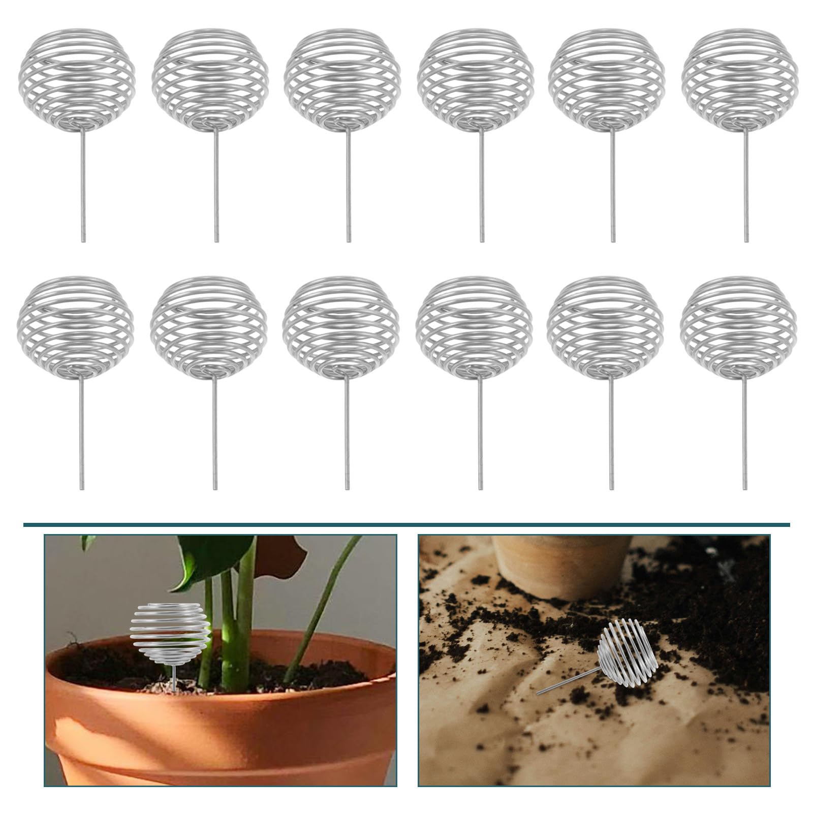 50piezas Caja De Fertilizantes Para Bonsái De Acero Inoxidable Contenedores De Fertilizantes Para Jardín Nutrientes De Liberación Lenta Para Plantas Suculentas