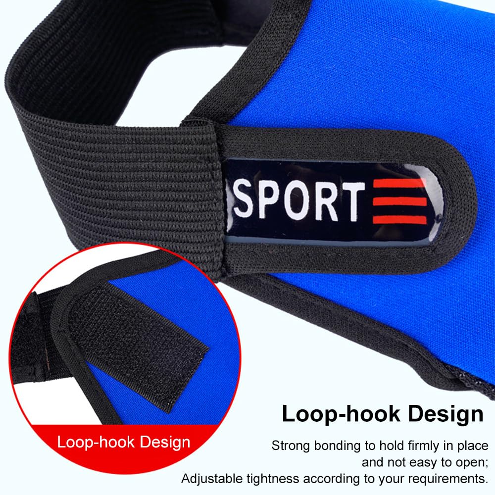 TopHomer 2 guantes de pesca antideslizantes de neopreno, unisex, protector de dedos profesional para deportes al aire libre, suministros de pesca, control de línea de fundición, izquierda y derecha