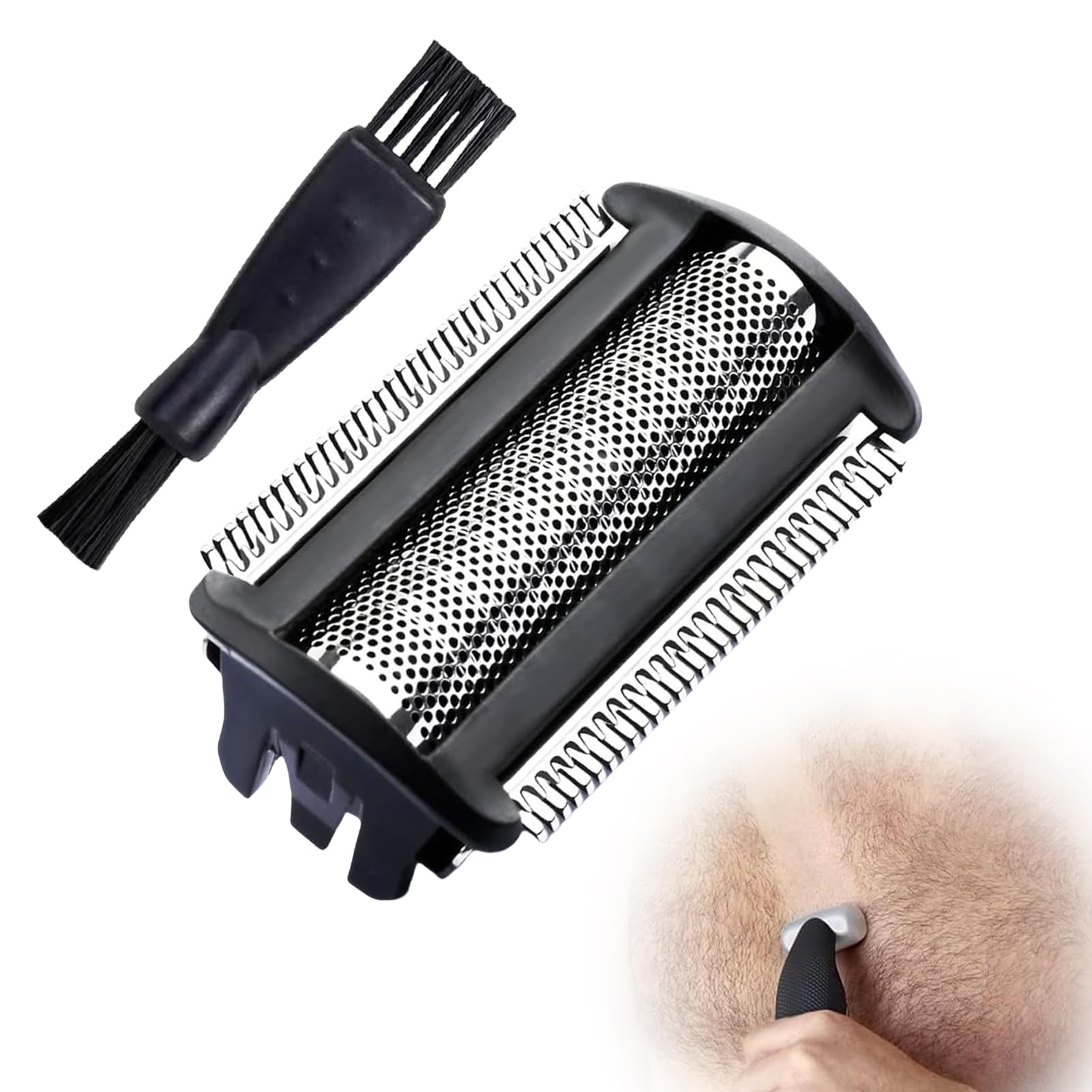 Cabezal de Repuesto para Afeitadora Eléctrica, Compatible con Philips TT2000/43 BRL130 BRL140 BRL175 BRL146 Bre620 Bre640 Bg2040 Bg2020, Serie 7000, Serie 5000, Serie 3000, Recambio de Lámin