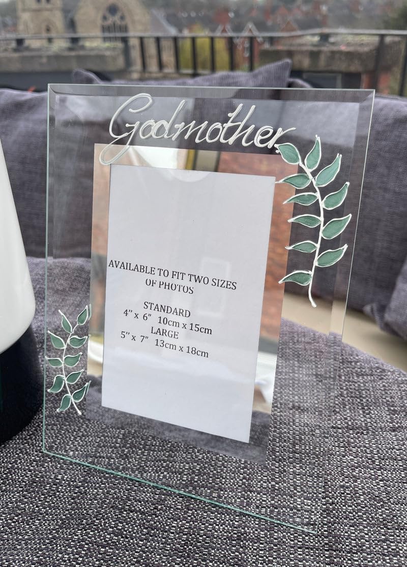 Godmother Leaf Portrait Photo Frame