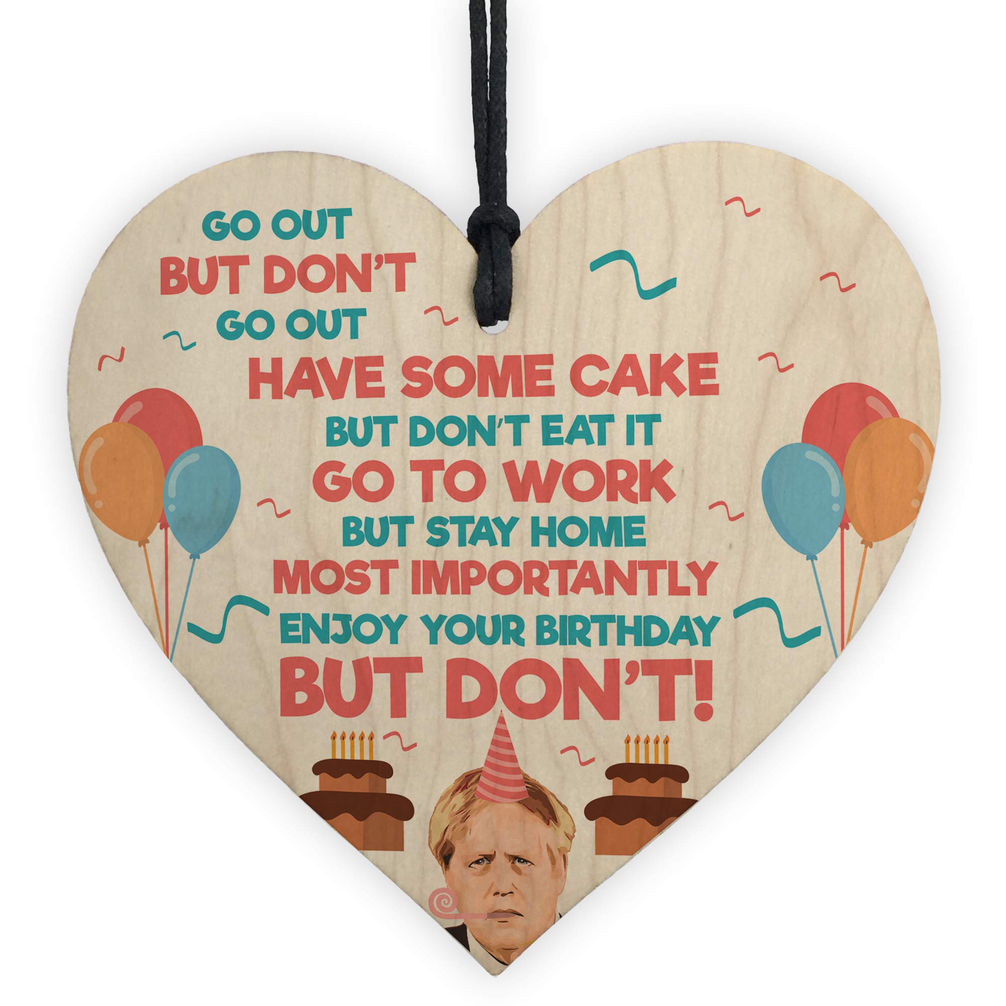 Funny Birthday Card Present For Him Her Lockdown Quarantine Gift Daughter Son