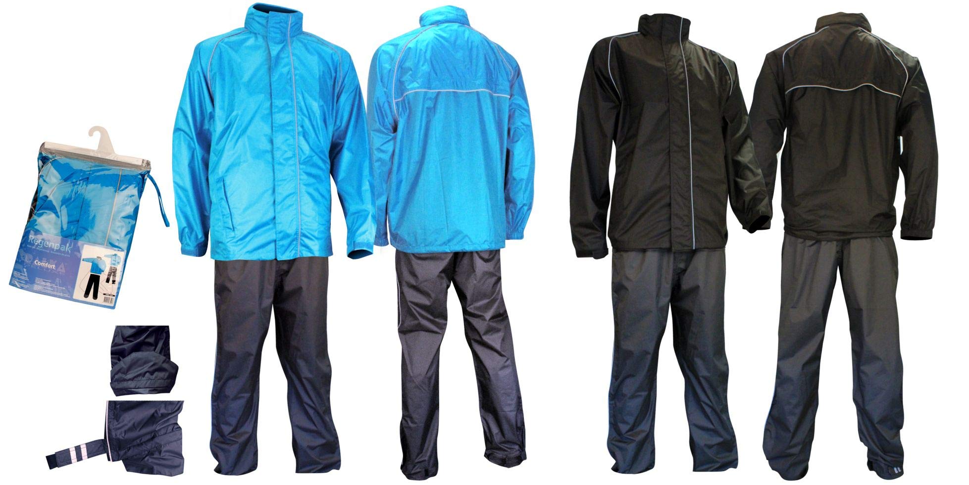 Unisex Regenanzug Komfort für Erwachsene Regenanzug