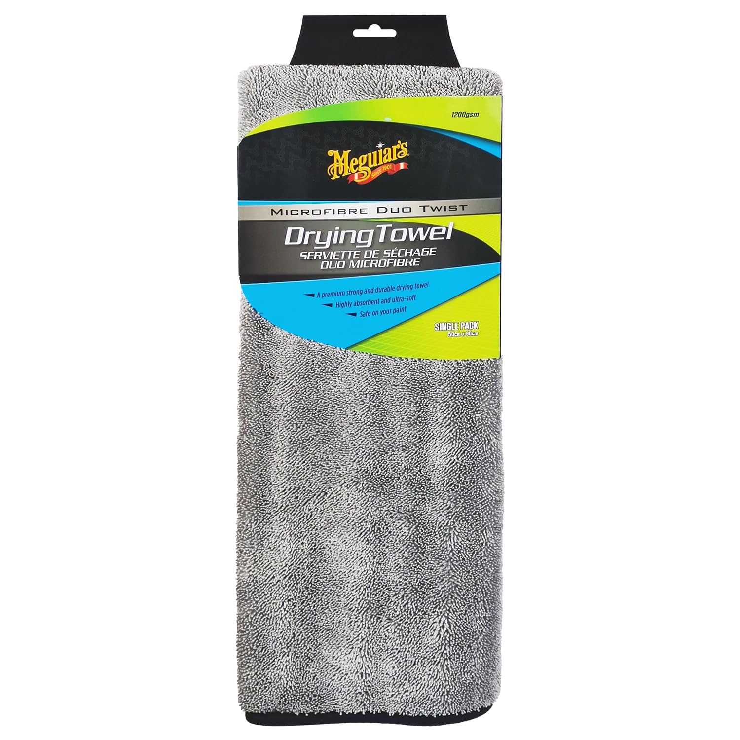 Meguiar's Ultimate Wash & Wax - Set di pulizia e cura della vernice per auto | Super Thick Microfiber Wash Mitt – Duo Twist Car Drying Towel – misurino | pulizia e lucentezza ottimali – Shampoo per
