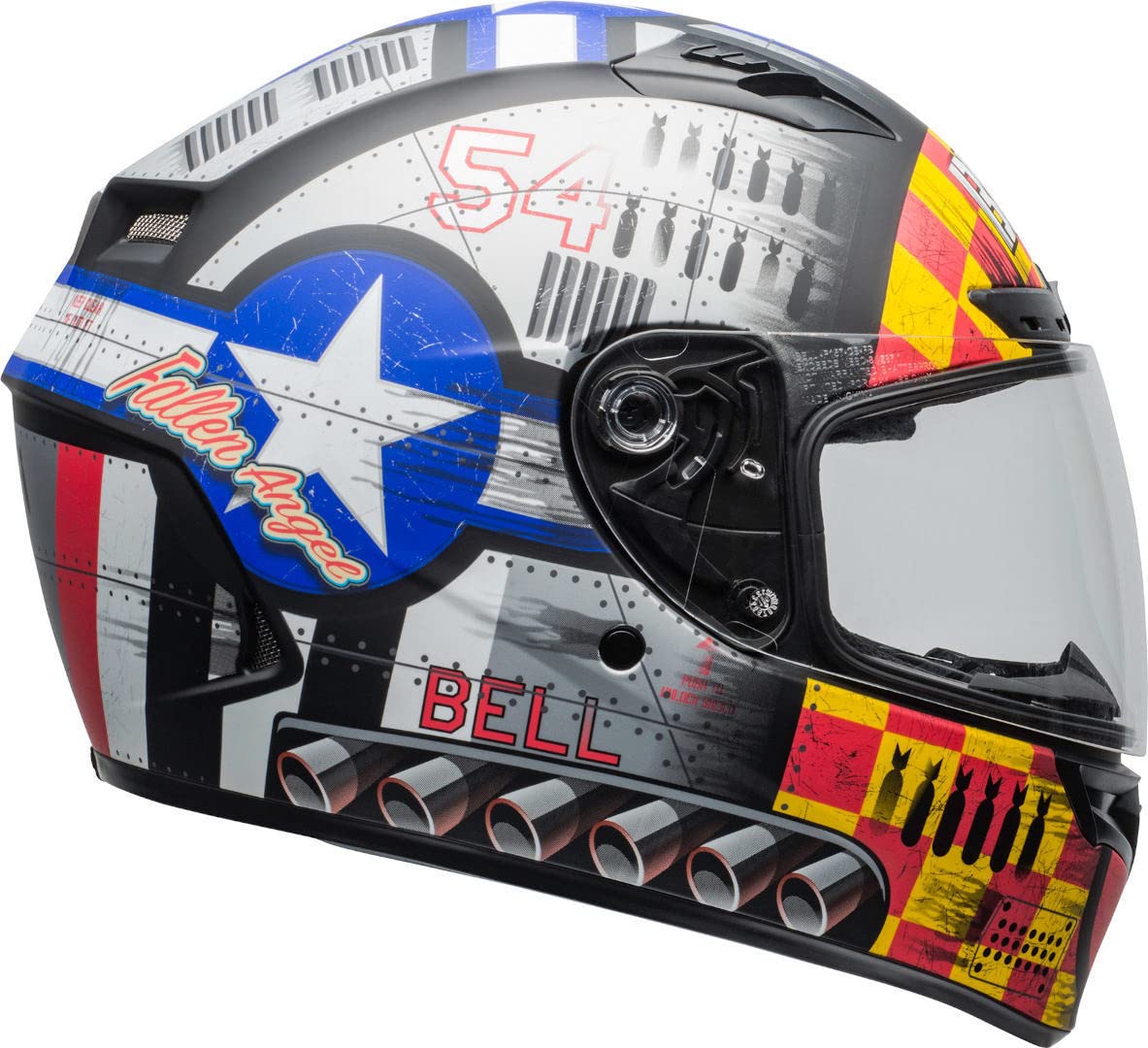 BELL Helmet Qualifier DLX MIPS Devil May Care Grey L : Amazon.com
