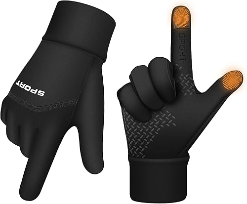 ZENUTA Guantes térmicos de invierno de 14 F para hombres y mujeres para clima frío guantes de ciclismo de invierno para hombres y mujeres guantes