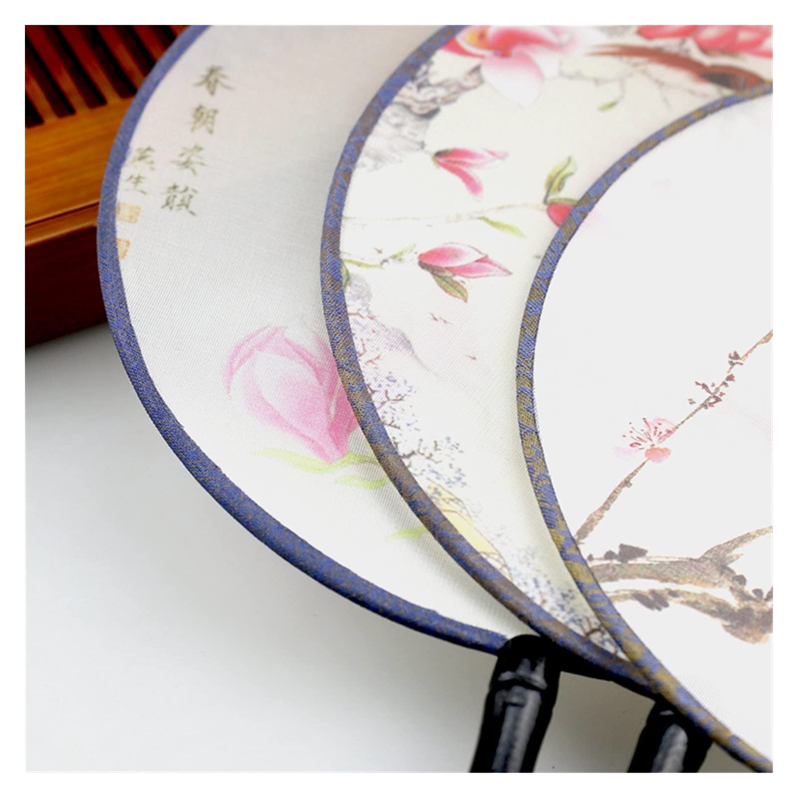 Ventaglio Pieghevole Cinese - Manuale, Decorativo Per Matrimoni, Feste E Regali - Foto 6