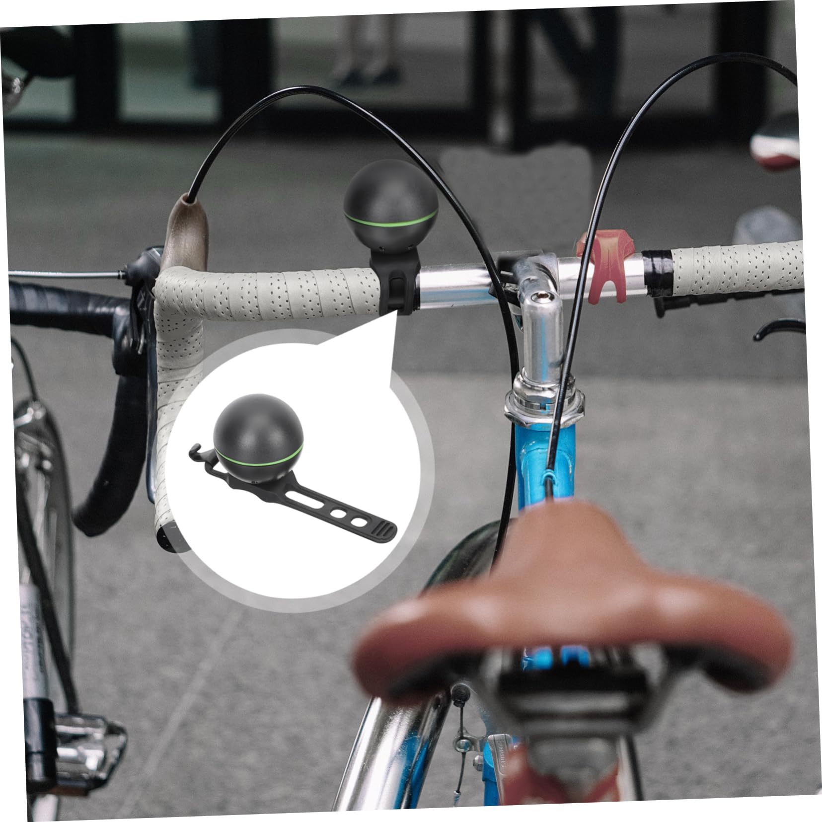 BESPORTBLE 4 Pièces Sonnette de vélo électronique sonnettes de vélo Enfant Scooter pour klaxon de électronique électronique étanche PC Black