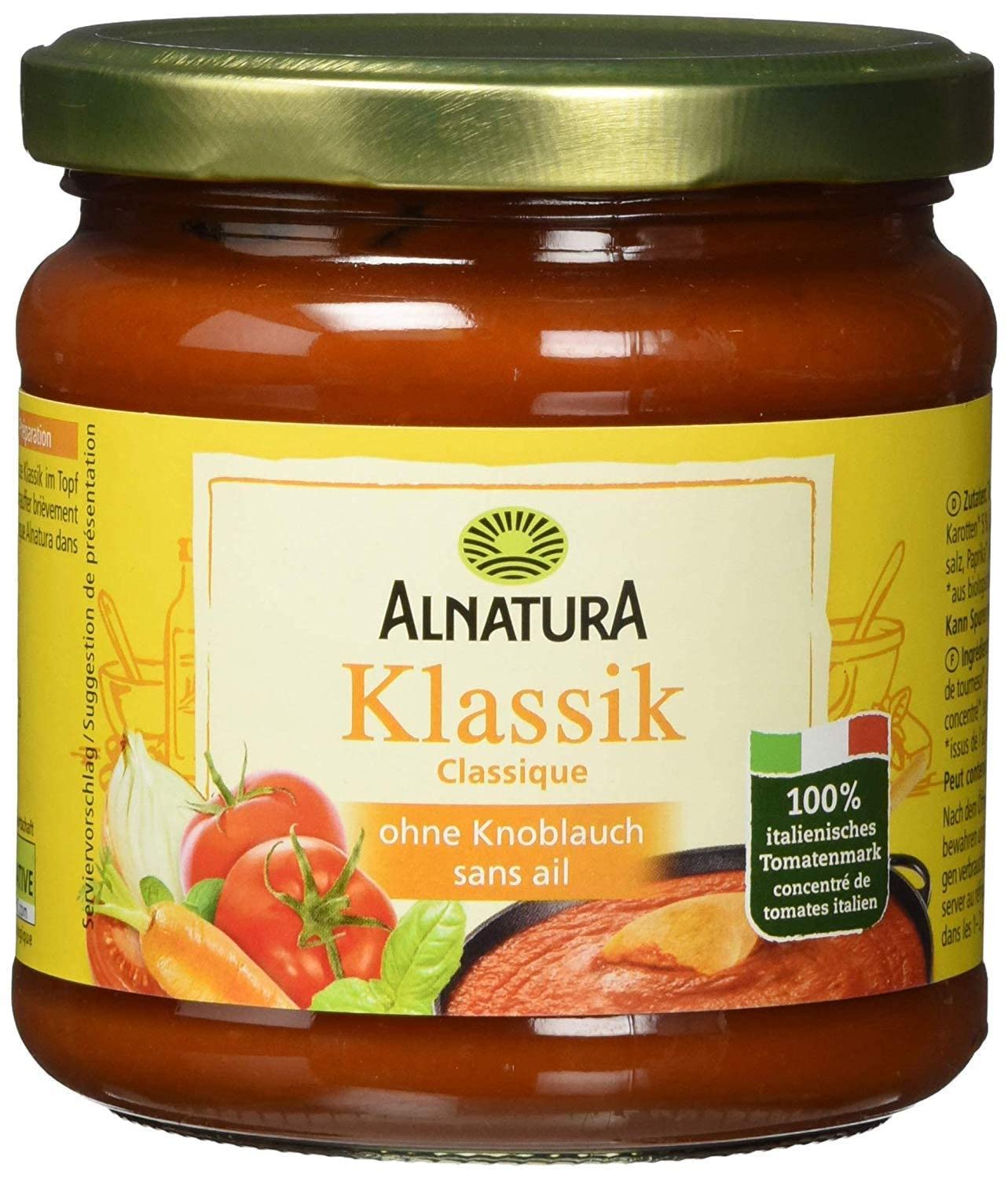 Alnatura Saucen Fruchtig Glas Bio, 350ml (Packung mit 6)