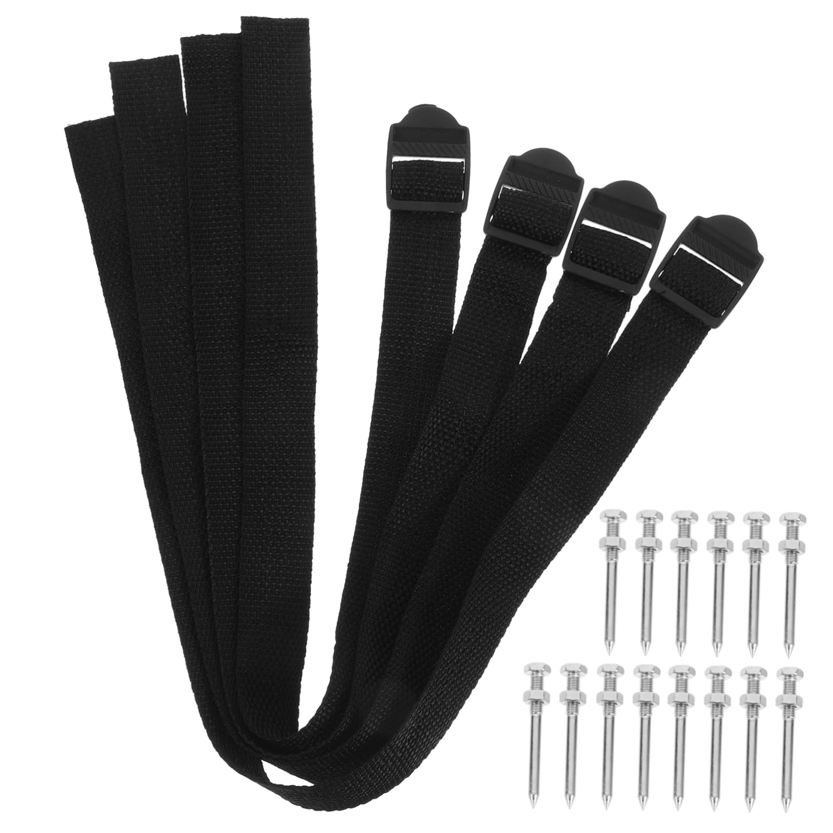 CIYODO Lawn Aerator Nail Metal Stake 4 Sets Scarifier Shoes Garden Tool Easy to Attach Root Growth