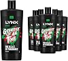 Lynx Shower Gel 12 Hours of Long Lasting Refreshing Fragrance Body Wash with Plant-Based Moisturisers for Men L Size Body Cleanser for Naturally Soft Skin, 700ml (Africa, Buy 6)