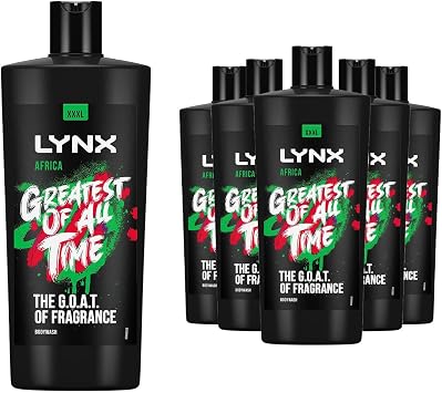 Lynx Shower Gel 12 Hours of Long Lasting Refreshing Fragrance Body Wash with Plant-Based Moisturisers for Men L Size Body Cleanser for Naturally Soft Skin, 700ml Africa, Buy 6