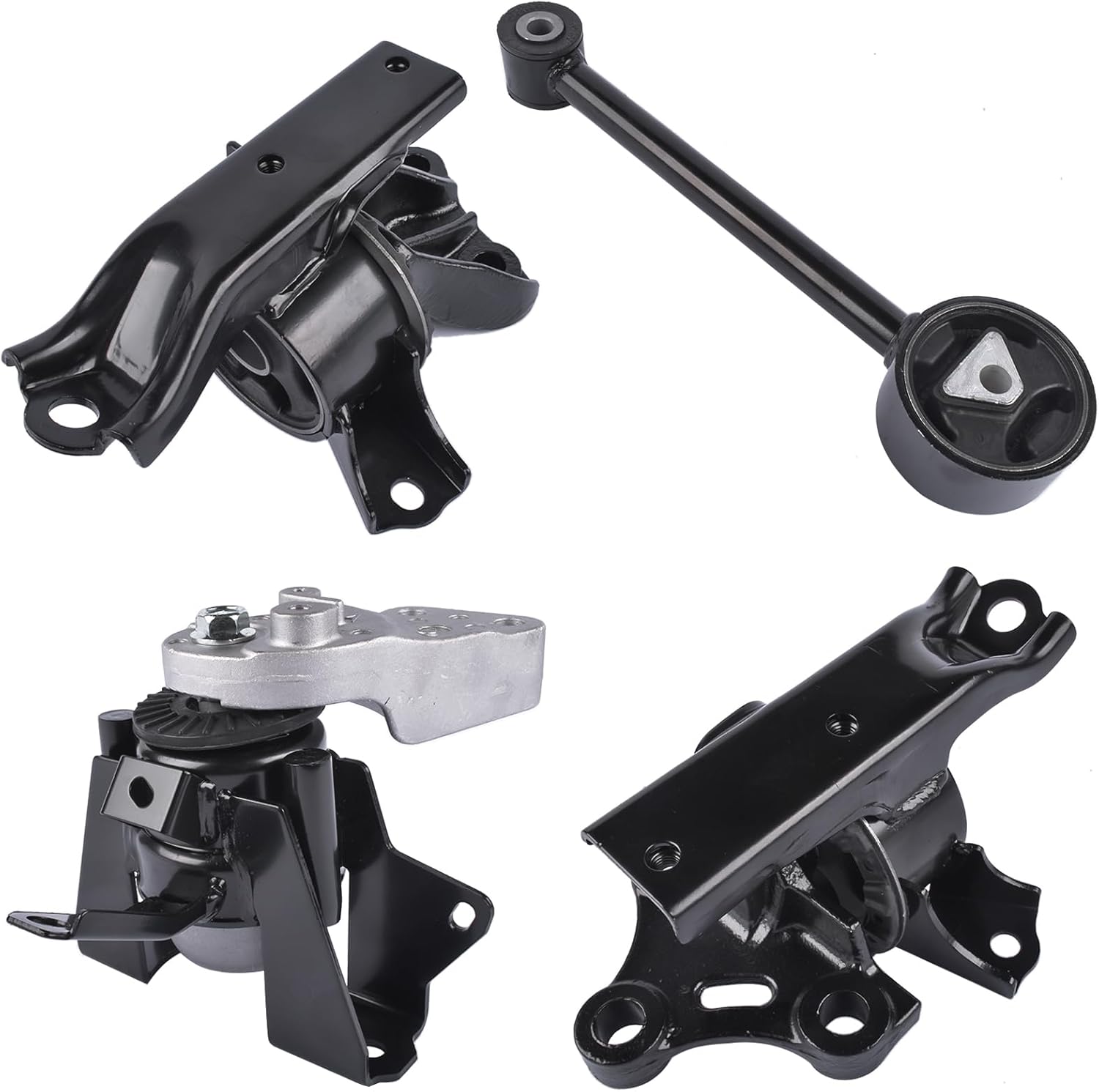 4Pcs Engine Motor Trans Mounts Kit Replacement for 2014-2022 Mitsubishi Mirage G4 1.2L