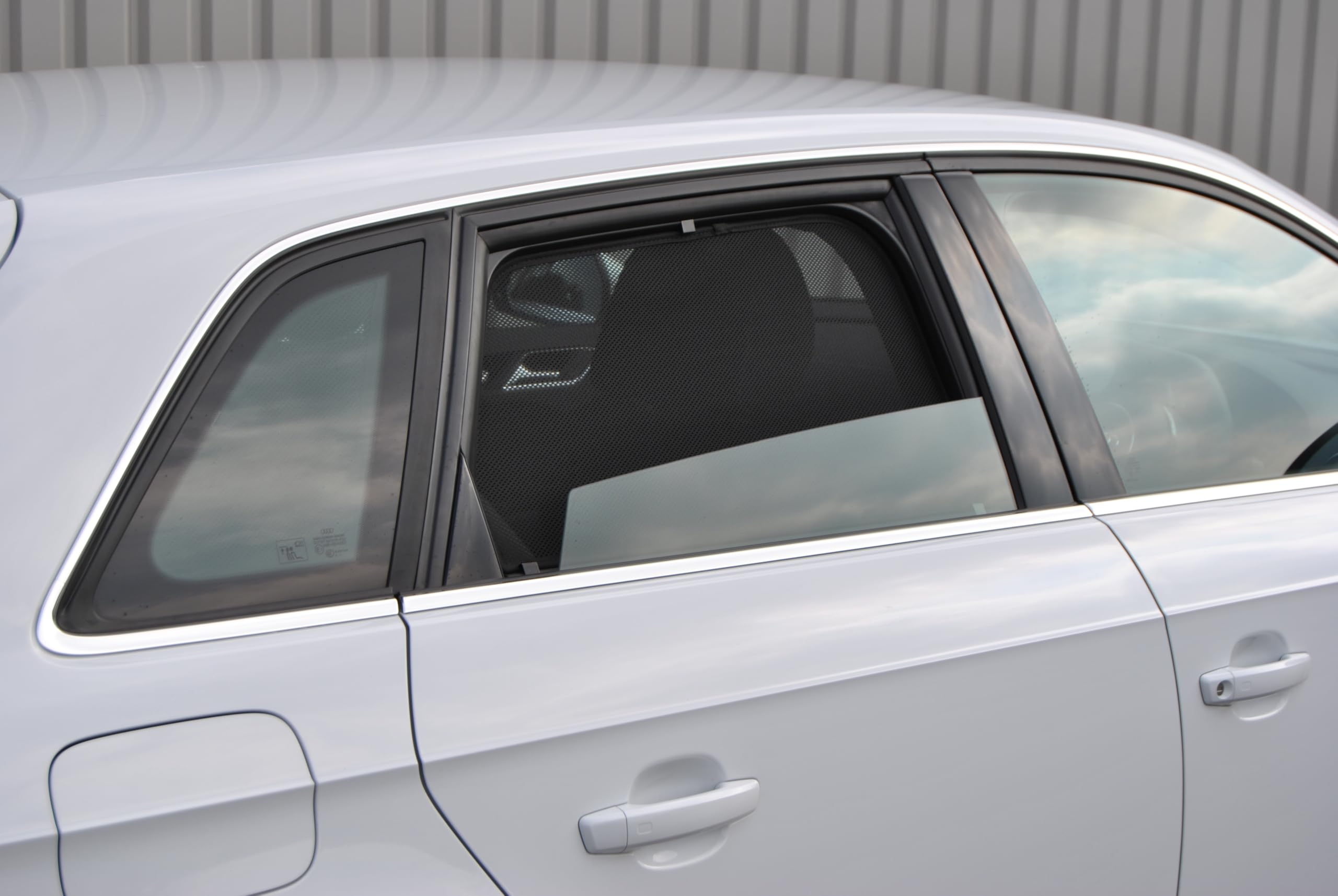 Car Shades Set (Porte Laterali Posteriori) Compatibile con Audi A3 8V 5-Porte 2012-2020 (2-Parti) Tendine Parasole su Misura