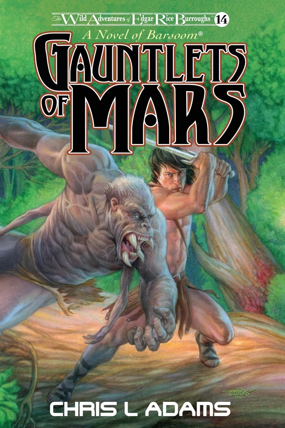 Gauntlets of Mars: A Novel of Barsoom (The Wild Adventures of Edgar Rice Burroughs 14)
