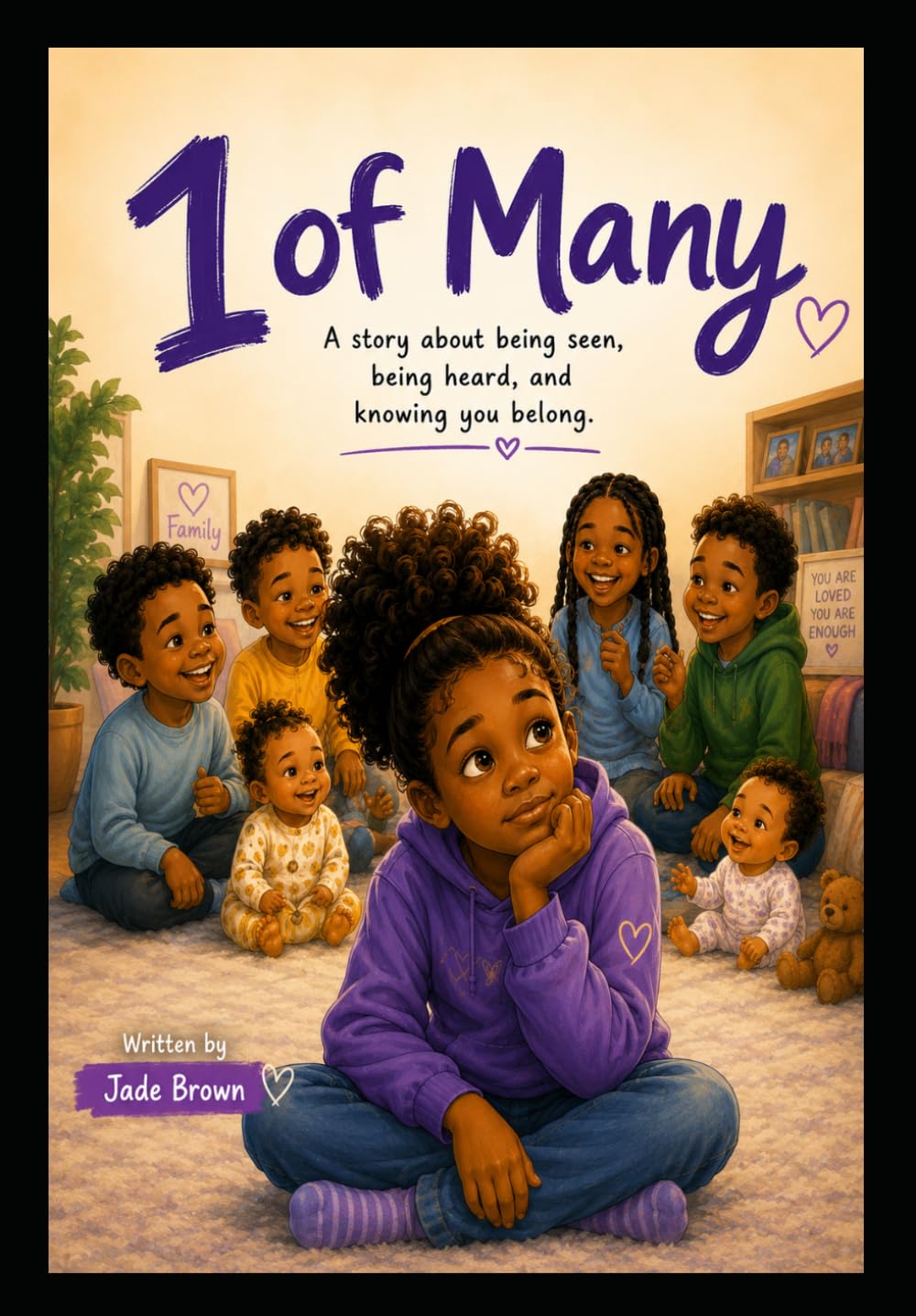 1 of many: A story about being seen, being heard, and knowing you belong. (1 of many children's book series)