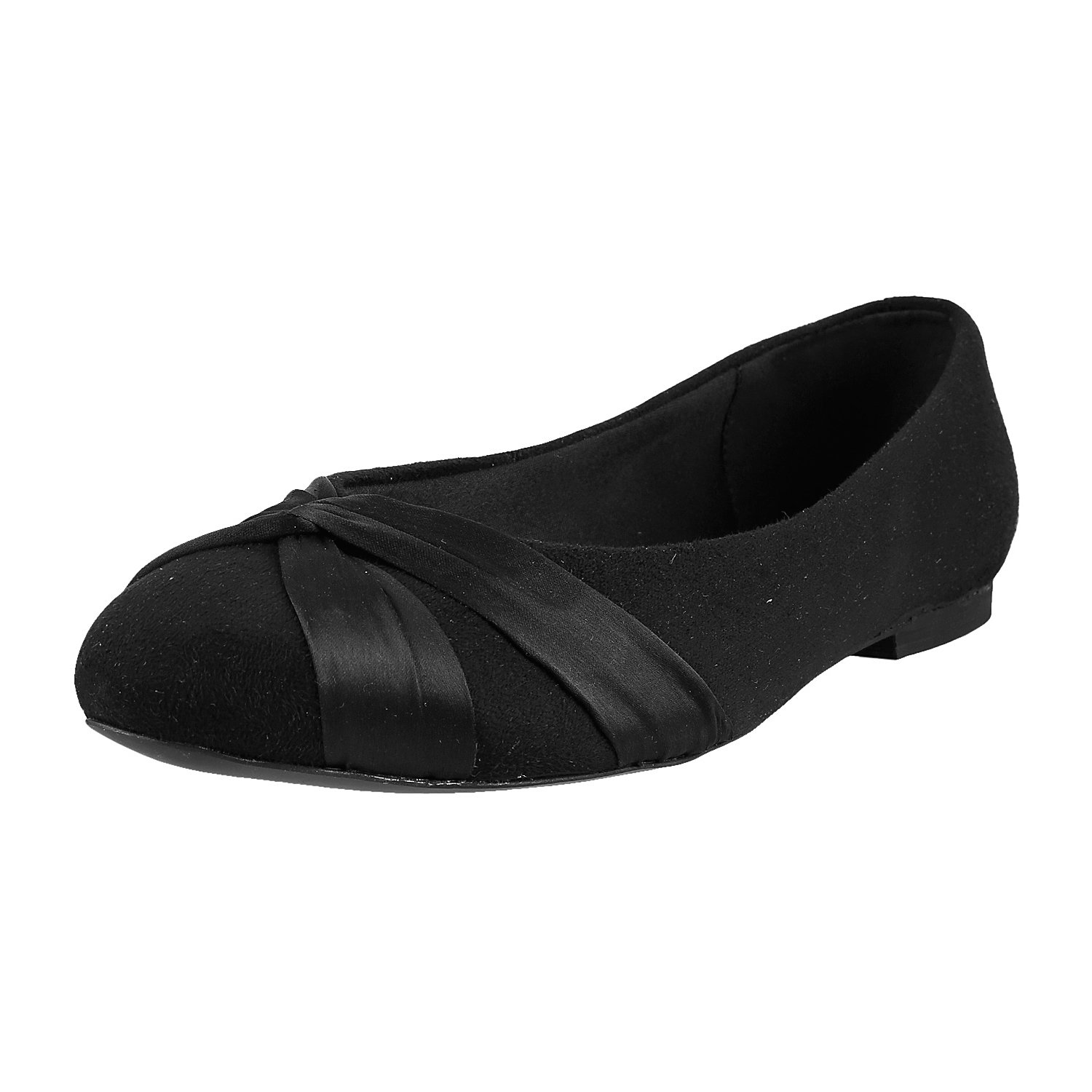 Metro Womens Synthetic Black Ballerinas (Size (5 UK (38 EU)) (B084T47N1B) Amazon Price History, Amazon Price Tracker