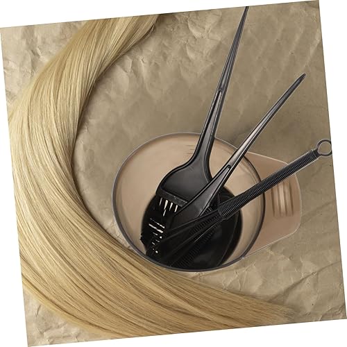 Hair Dye Kit: Mixing Bowl, Brushes & Ear Caps