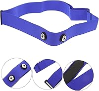 Vista 9 de Mipcase Monitor Fix - Correa elástica para el pecho, para monitoreo, material cómodo para entrenamiento y seguimiento de fitness, solo correa