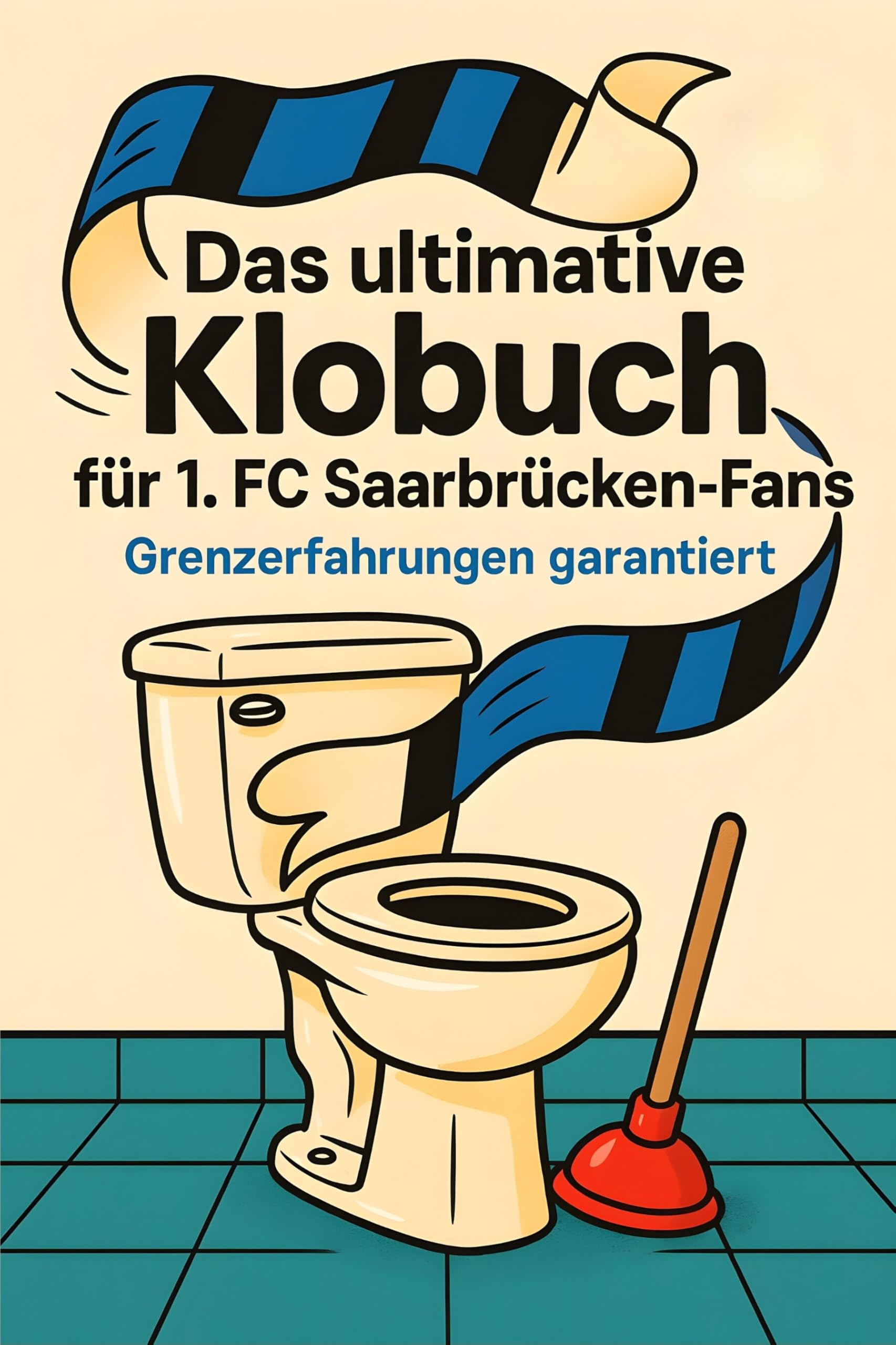 Das ultimative Klobuch für 1. FC Saarbrücken-Fans: Grenzerfahrungen garantiert. Lustiges Geschenk mit Lifehacks, Fun Facts und Geschichten