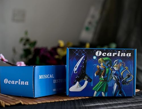 Miniatura 8 de Legend of Zelda Ocarina, WoneNice 12 Hole Alto C Ocarina