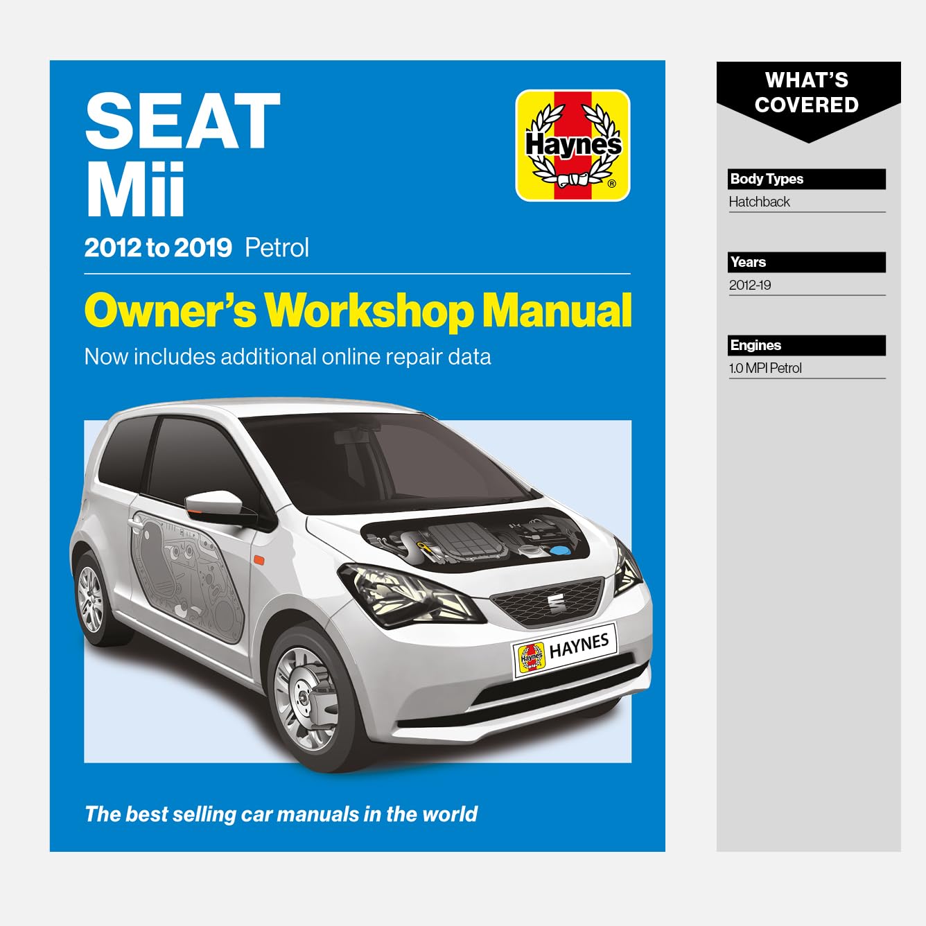 Seat Mii 2012 to 2019 Petrol by Haynes Group LTD (Paperback Book)