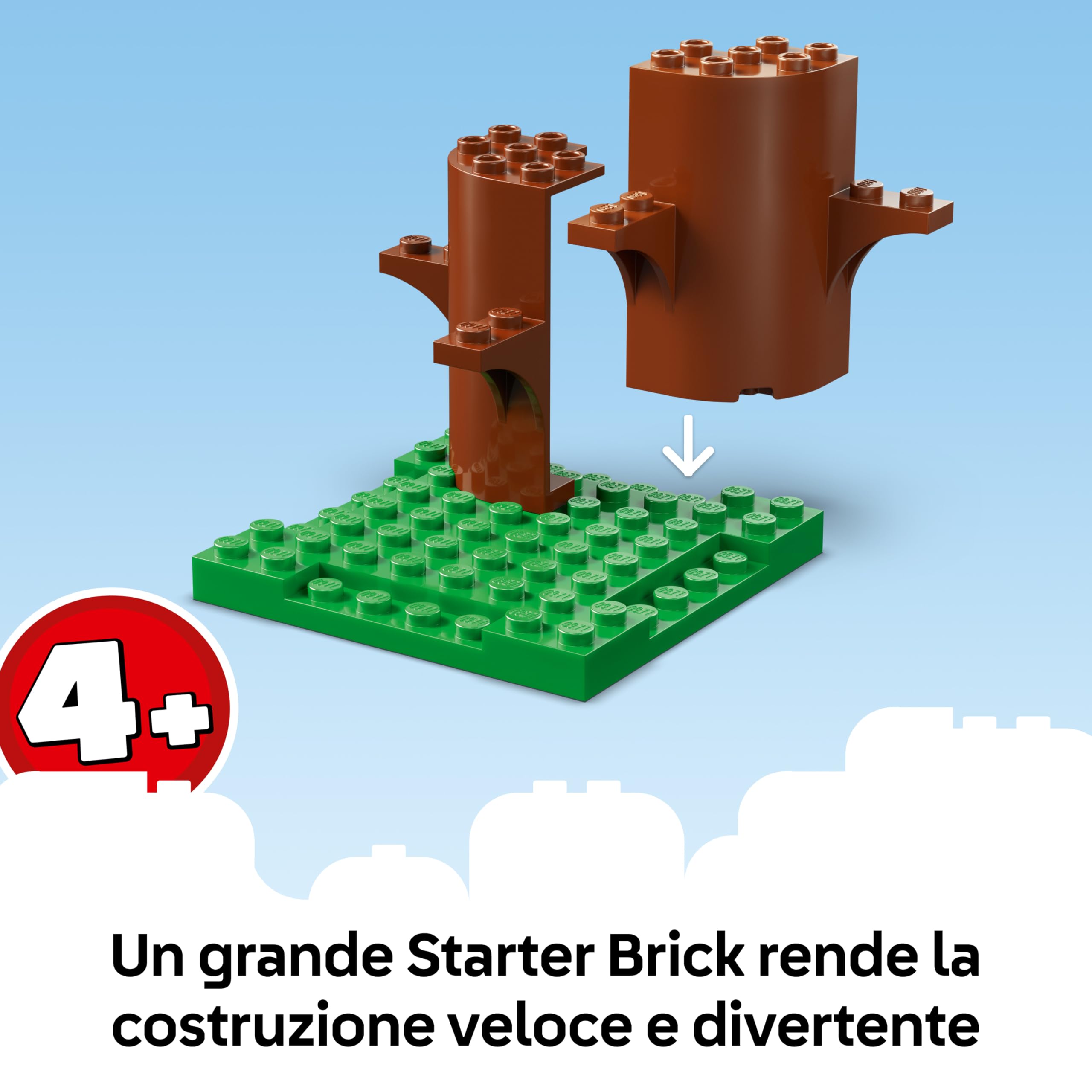 LEGO Bluey: Casa della Famiglia di Bluey - Giocattolo Modulare con Stanze, Giardino, 4 Minifigure e Accessori - Regalo di Compleanno per Bambini da 4 Anni in su e per i Fan della Serie TV - 11203