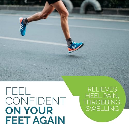 Miniatura 8 de Fundas para fascitis plantar (1par) soporte ligero para tobillo, alivio para dolor de puente, pie y molestia la mejor solución para correr,