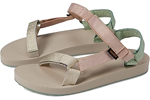 Girls' Teva Original Universal Metallic Sandals: Durable, Protective, and Stylish Footwear for Active Kids