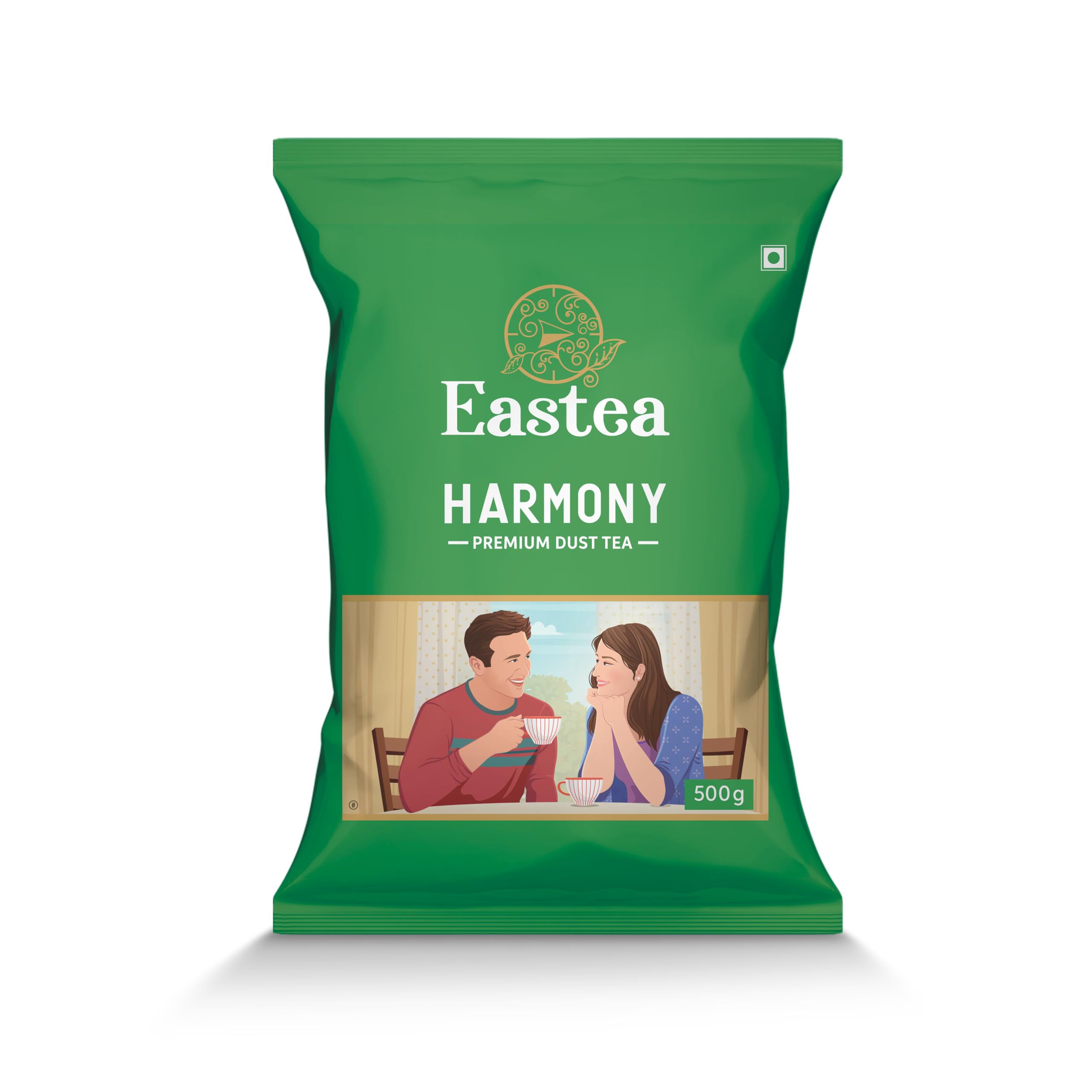Harmony Premium Assam Dust | Strong & Aromatic Black Blend | Ideal for Daily Chai Lovers | 500g Pouch Pack